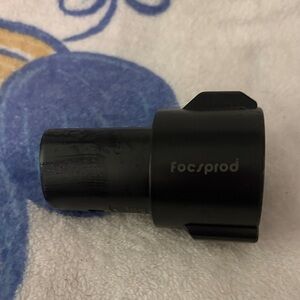 Focsprod Black Hybrid Car Charge Adapter